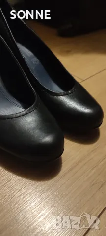 Marco Tozzi - естествена кожа обувки на ток, снимка 14 - Дамски обувки на ток - 47707834