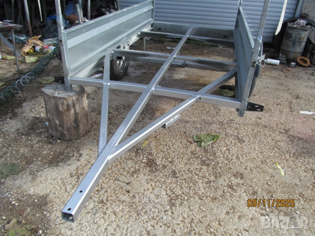 Ремарке KLABO -купено ново от КАМПЕР БГ със скъсан теглич , снимка 2 - Ремаркета - 52310899