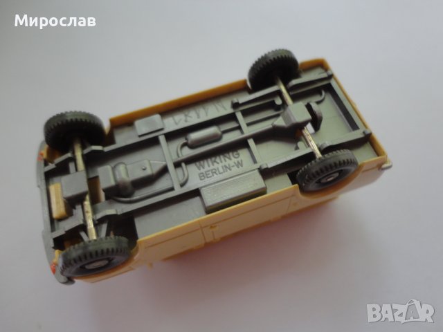 WIKING HO 1/87  БУС ПИКАП КОЛИЧКА ИГРАЧКА МОДЕЛ , снимка 6 - Колекции - 41019368