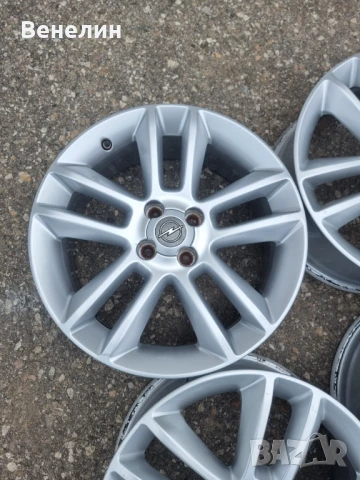 4бр.Алуминиеви джанти за Опел 4х100х17цола ЕТ44,7j Внос от Германия. , снимка 3 - Гуми и джанти - 50481899