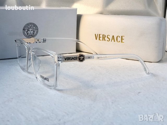 Versace диоптрични рамки.прозрачни слънчеви,очила за компютър, снимка 8 - Слънчеви и диоптрични очила - 41790537