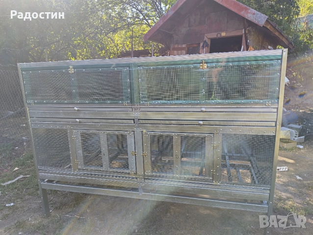 Двуетажна клетка с брудер , снимка 7 - За птици - 52207956