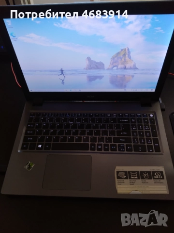Геймърски лаптоп Acer, снимка 2 - Лаптопи за игри - 52805221