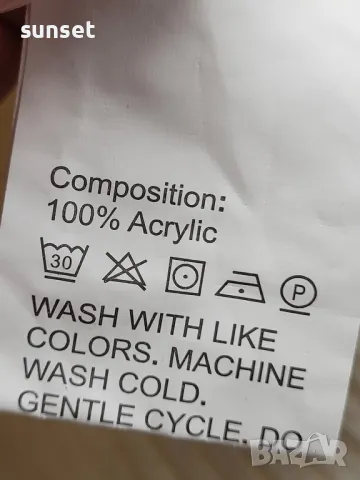 страхотна плетена блуза пачуърк XL + чанта, снимка 8 - Блузи с дълъг ръкав и пуловери - 49844593