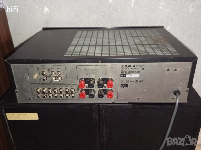 Стерео усилвател Yamaha A-520, снимка 4 - Ресийвъри, усилватели, смесителни пултове - 52793184