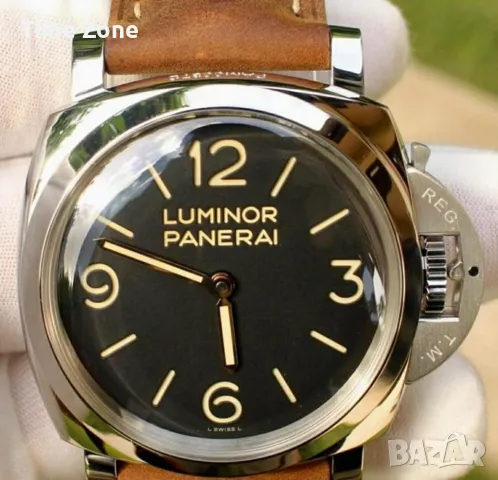 Panerai Luminor 1950 3 Days Power Reserve 47mm Steel Black Dial Различни Варианти, снимка 2 - Мъжки - 48007794