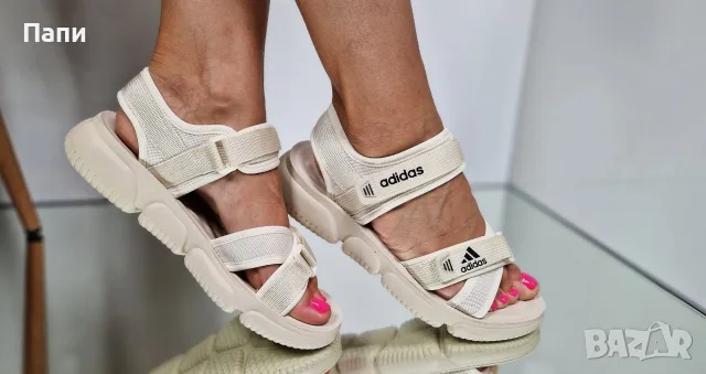 Дамски сандали с каишки Adidas , снимка 3 - Сандали - 56171462
