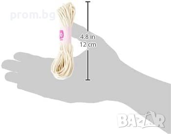 кожарски парафиниран памучен шнур, 2 мм, 6м, 2 модела, Германия, снимка 10 - Други инструменти - 35807793
