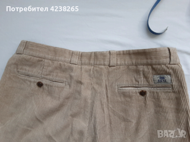 Панталон Brax спортно-елегантен джинсов, нов, светло бежов, снимка 2 - Панталони - 53619532