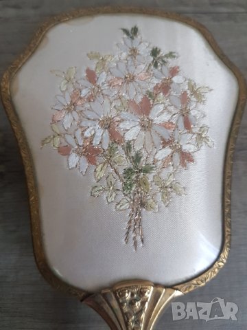 Ретро комплект дамска четка за коса и четка за дрехи, снимка 3 - Антикварни и старинни предмети - 41791190