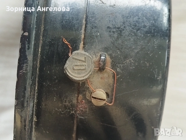 Оригинален български манометър с медна капилярка – 1970 г. запазена фабрична пломба., снимка 3 - Антикварни и старинни предмети - 53027734