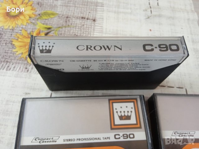 CROWN Аудиокасети, снимка 8 - Аудио касети - 40685041