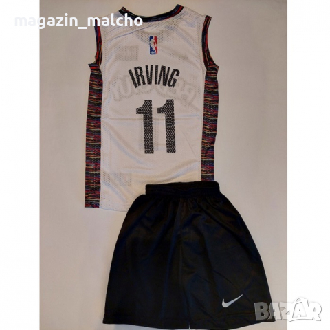 ДЕТСКИ БАСКЕТБОЛЕН ЕКИП – NBA Brooklyn Nets Kyrie Irving 11; размери: 128 и 164 см., снимка 2 - Баскетбол - 36207264