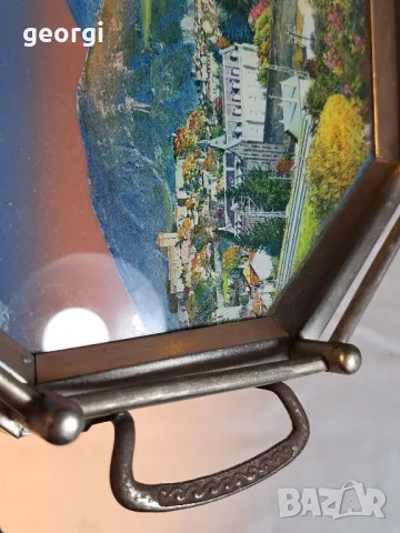 ретро поднос за сервиране 4/3, снимка 8 - Прибори за хранене, готвене и сервиране - 49027302