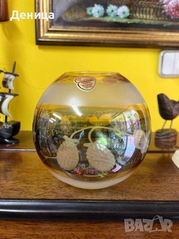 Кристална ваза на Joska Ръчна гравюра и налични етикети , снимка 10 - Вази - 51638133