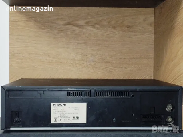 Видеорекордер HITACHI VHS, снимка 9 - Плейъри, домашно кино, прожектори - 55994167