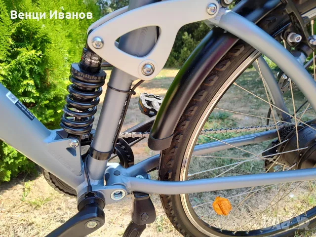 Велосипед Decathlon Riverside 920E hybrid e-bike, снимка 6 - Велосипеди - 56250989