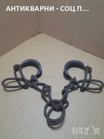 Соц Стари Ръчно Ковани Букай., снимка 6 - Антикварни и старинни предмети - 48696631