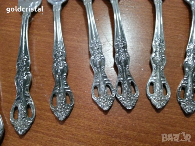 Немски прибори за десерт , снимка 3 - Антикварни и старинни предмети - 41085755