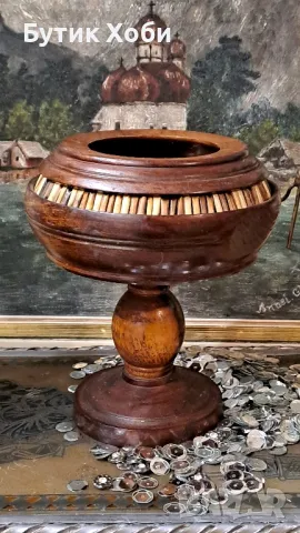Екзотична купа дърворезба, Етиопия, снимка 8 - Антикварни и старинни предмети - 48620675
