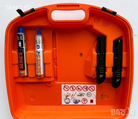 PASLODE IM90i- Акумулаторен такер за дърво 50-90мм, снимка 4 - Други инструменти - 52861472