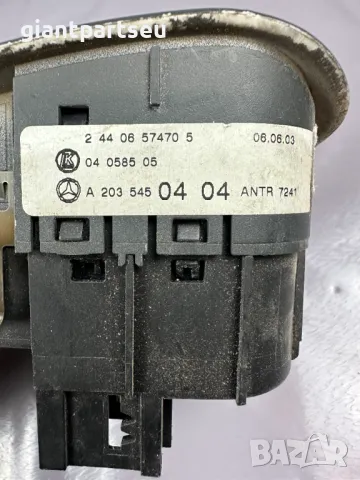 Управление светлини ФАРОВЕ W203 A2035450404, снимка 2 - Части - 49078752