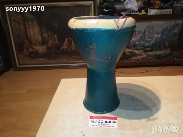 стара тарамбука 32х21см 0409212051, снимка 5 - Ударни инструменти - 34026937