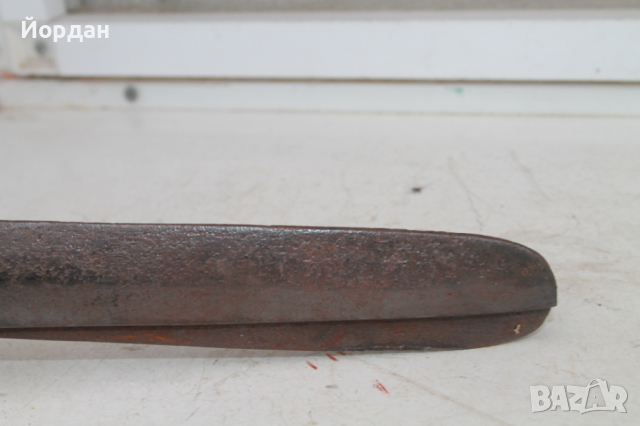 Стара кована ножица, снимка 8 - Антикварни и старинни предмети - 44716244