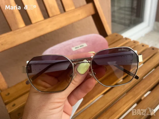 Оригинални очила Miu Miu, снимка 8 - Слънчеви и диоптрични очила - 55824005