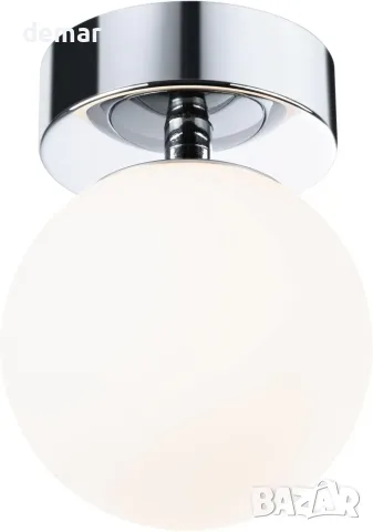 LED плафон Paulmann 71064 Gove, 5 W, 400 lm, 3000 K, IP44, хром