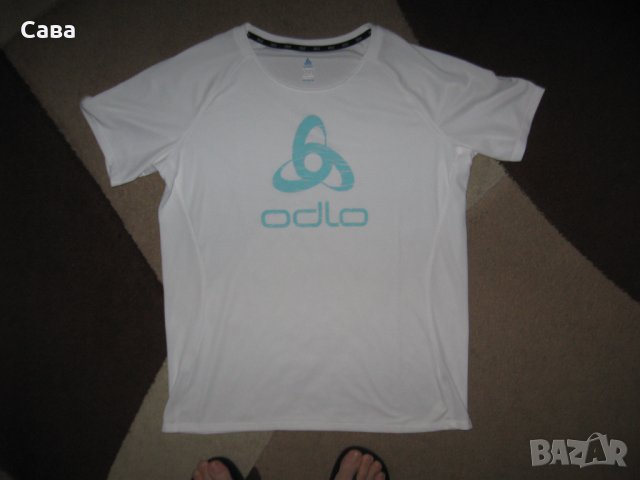 Тениска ODLO  дамска,Л, снимка 2 - Тениски - 41898426