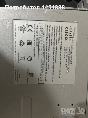 Cisco ASA 5515-X firewall, снимка 2 - Рутери - 52940877