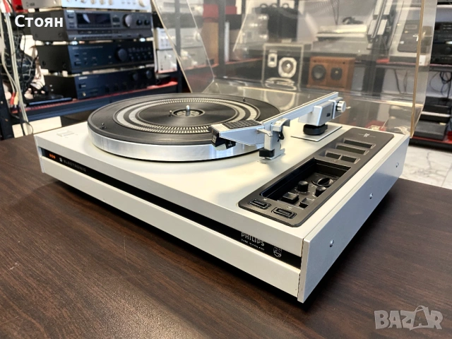 Vintage Топ Грамофон Philips, снимка 9 - Грамофони - 53800524
