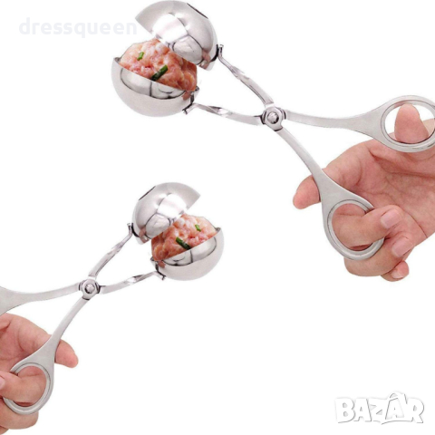 2229 Уред от неръждаема стомана за правене на топчета от кайма, снимка 9 - Други стоки за дома - 44571916