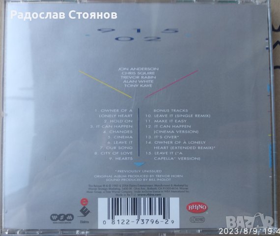 Yes - 90125, Keys to Ascension, снимка 2 - CD дискове - 41808663