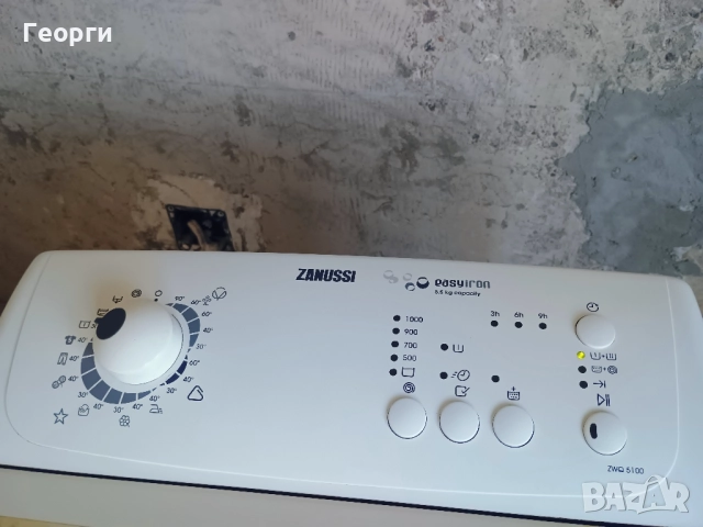 Работеща пералня Zanussi Made in Italy 5.5kg, снимка 5 - Перални - 52273081