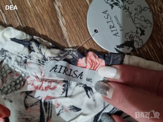 Рокля на цветя М/Л-25лв.НОВА, снимка 2 - Рокли - 41543706