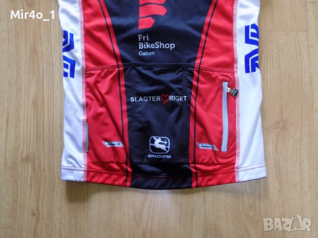 вело джърси giordana тениска екип шосейно колоездене мъжко оригинал S, снимка 4 - Спортни дрехи, екипи - 41874823