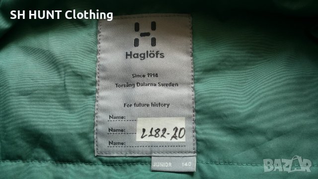 HAGLOFS Barrier Jacket Junior размер 10 г. / 140 см. детско яке - 378, снимка 12 - Детски якета и елеци - 41148022