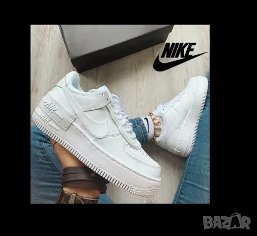 NIKE AIR FORCE 1 Shadow Triple White оригинални маратонки номер 38 