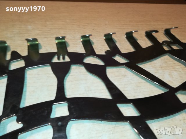 ЗАКАЧАЛКА-40Х22СМ-ИНОКС-ВНОС ГЕРМАНИЯ 0110211035, снимка 14 - Колекции - 34312737