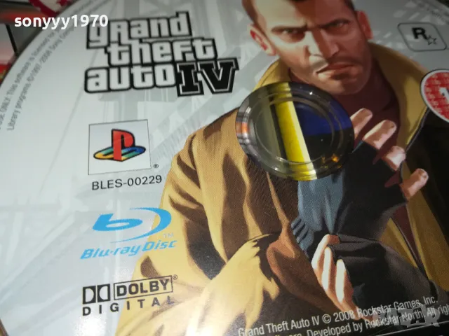 SONY PS3 GAME-GRAND THEFT AUTO IV 0202251900, снимка 9 - Игри за PlayStation - 48933825
