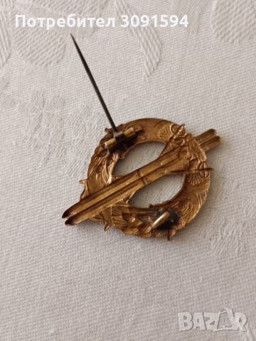 Колекционерска значка ,шведска военна ски част ,Втората световната, снимка 4 - Антикварни и старинни предмети - 44715706