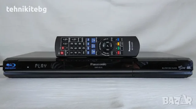 Panasonic DMP-BD35 - Blu-Ray/DVD/CD/MP3 плеър със SD карточетец и LAN