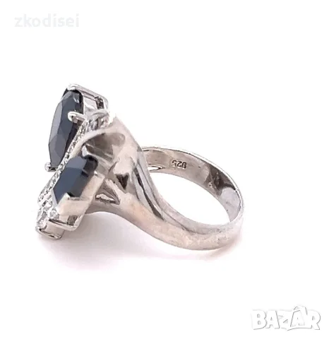 Сребърен дамски пръстен 7.58гр. размер:49 проба:925 модел:40905-4, снимка 3 - Пръстени - 55841065
