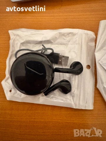 Нови безжични Bluetooth слушалки + заряден кейс (черни / бели), снимка 5 - Безжични слушалки - 53787308