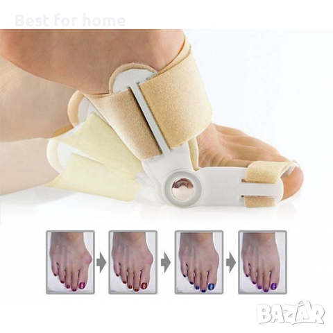  Ортеза, шина, фиксатор за изпъкнало кокалче комплект от 2 бр.