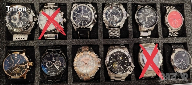 Bulova , Raymond Weil , Seiko , Casio , Fossil , Festina , Invicta, снимка 2 - Мъжки - 48928904