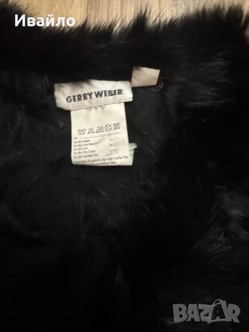 Пончо с естествен косъм Gerry Weber, снимка 2 - Якета - 53449175