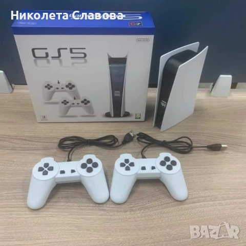 Мини конзола с 2 джойстика и 200 вградени игри PST1, снимка 2 - PlayStation конзоли - 51878052